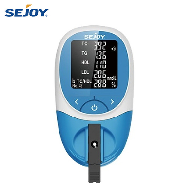 Sejoy Total Cholesterol HDL LDL Lipid Rapid Cholesterol Meter Portable Lipid Profile Analyzer
