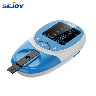 Metal Sejoy 5 in 1 Cholesterol Meter Lipid Profile Meter Analyzer