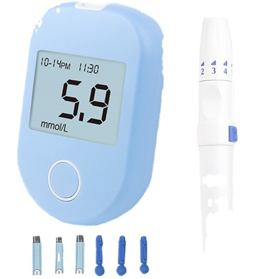 Plastic Home Use Blood Glucose Cholesterol Triglycerides Meter Glucometer Measuring System