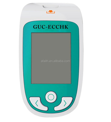 Portable Home-Test A-Faith GUC-Check Multifunction Analyzer Glucose Meter With Cholesterol Cholesterol 3-IN-1 Glucose Uric Meter